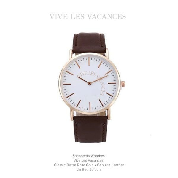 Shepherds — Bistre Rose Gold Watches