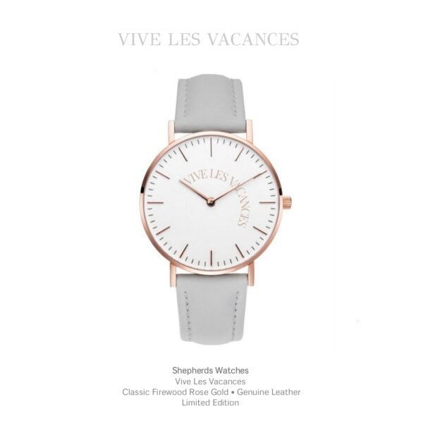 Shepherds —Firewood Rose Gold Watches