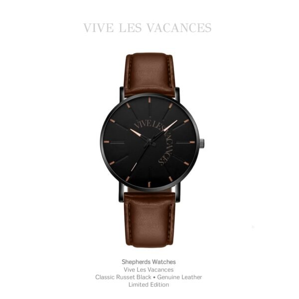 Shepherds — Russet Graphite Rose Gold Watches