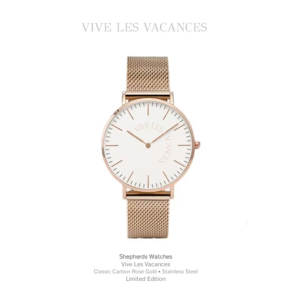 Shepherds — Carbon Rose Gold Watches